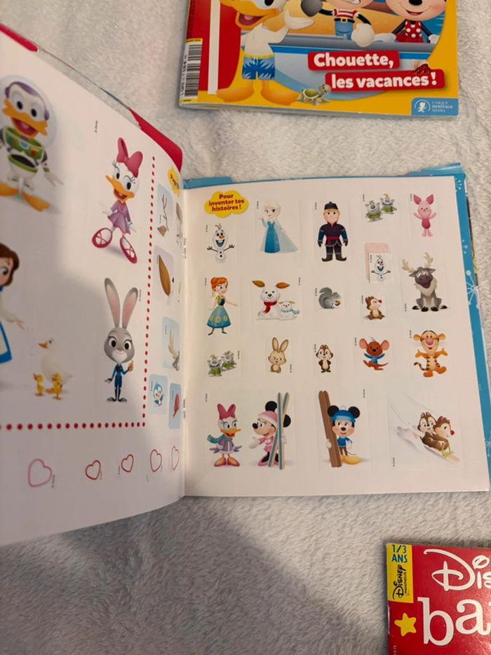 Lot de 5 magazines Disney Baby + 1 offert – Activités, histoires et autocollants (1 à 3 ans) - photo numéro 3