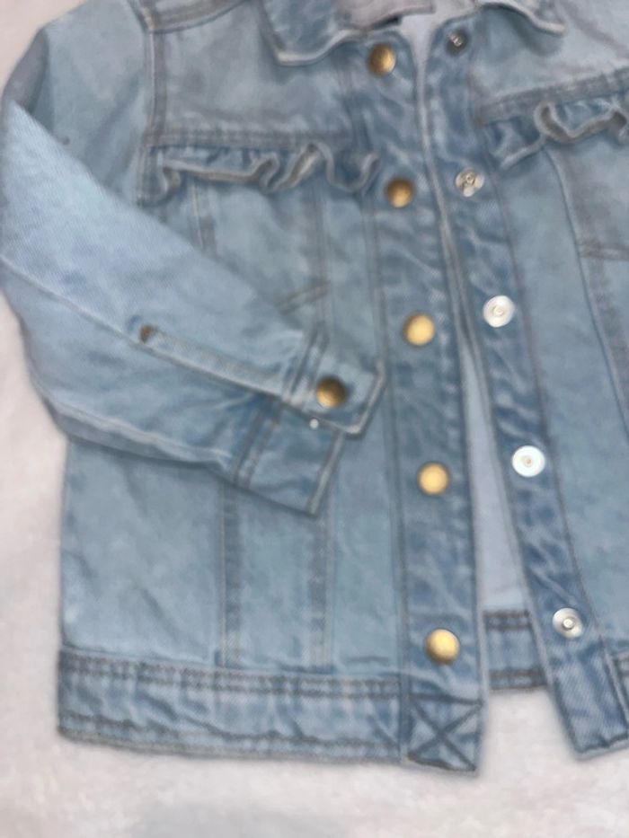 Veste en jean 24 mois 83/89cm - photo numéro 4