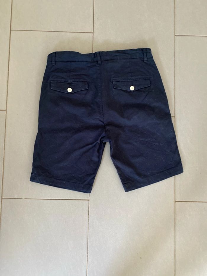 Superbe bermuda Zara marine taille 40 - photo numéro 2