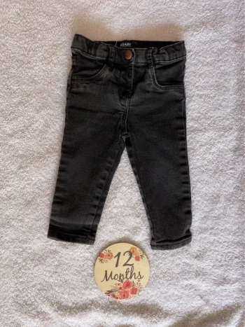 Jean noir Kiabi 12 mois