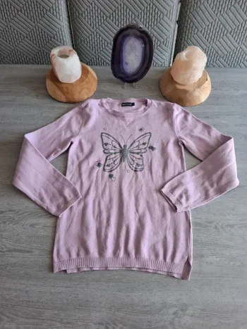 Joli pull violet Taille 10 ans
