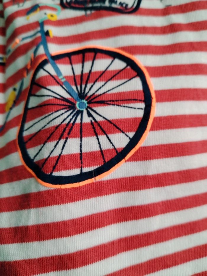 T-shirt manches longues Sur mon vélo SGMJ 6 ans - photo numéro 4