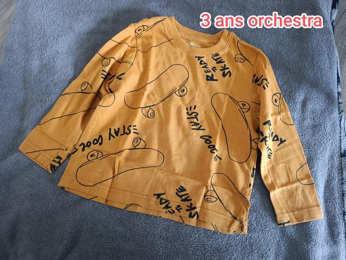 Lot t.shirt manche longue