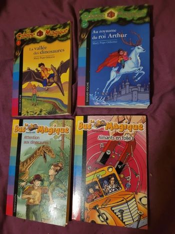 Livres bus et cabane magique