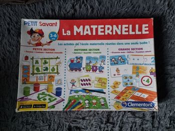 Coffret jeux éducatif La Marternelle 3 à 6ans