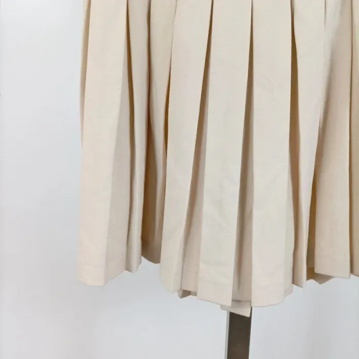 Jupe plissée beige Pacific Republic by Pull & Bear taille M A1026 - photo numéro 6