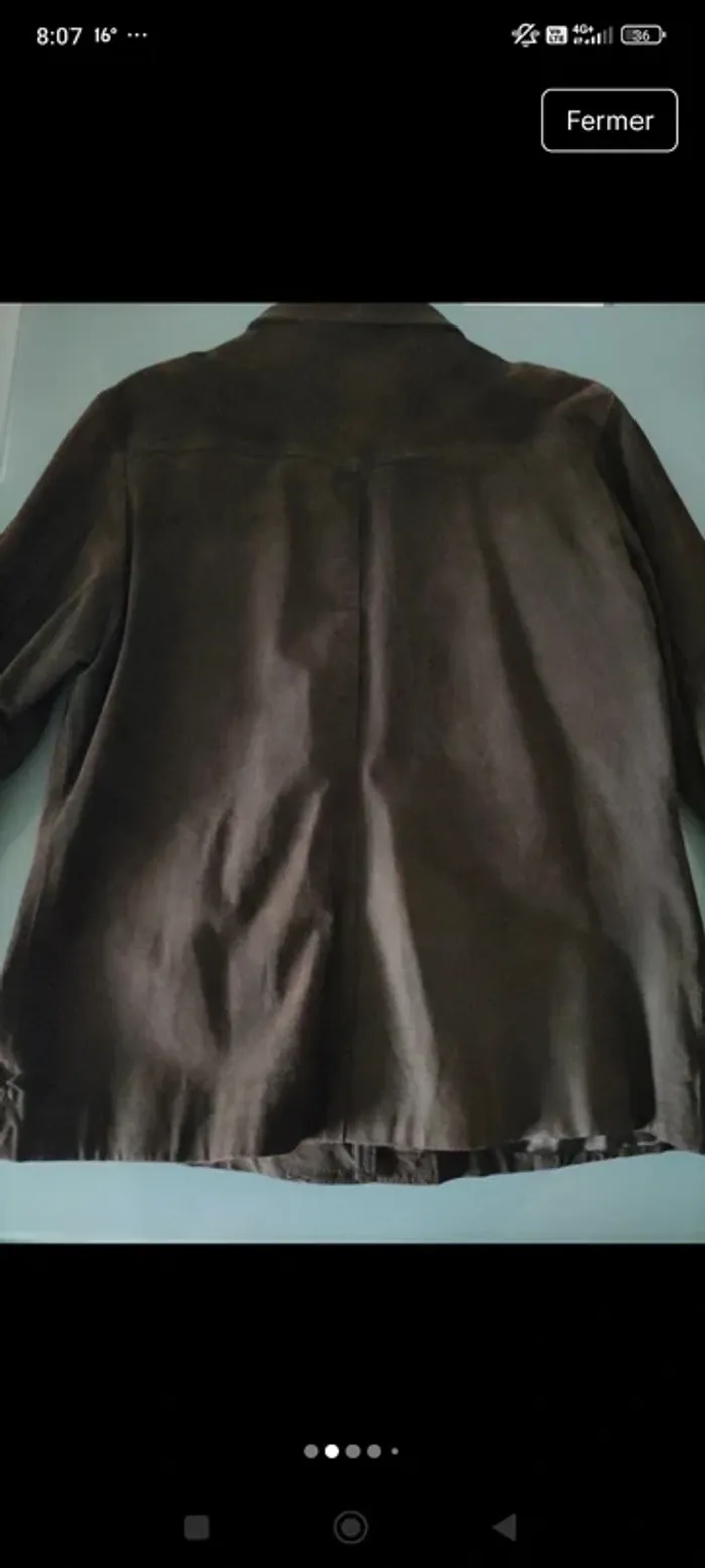 Veste croûte de cuire - photo numéro 2
