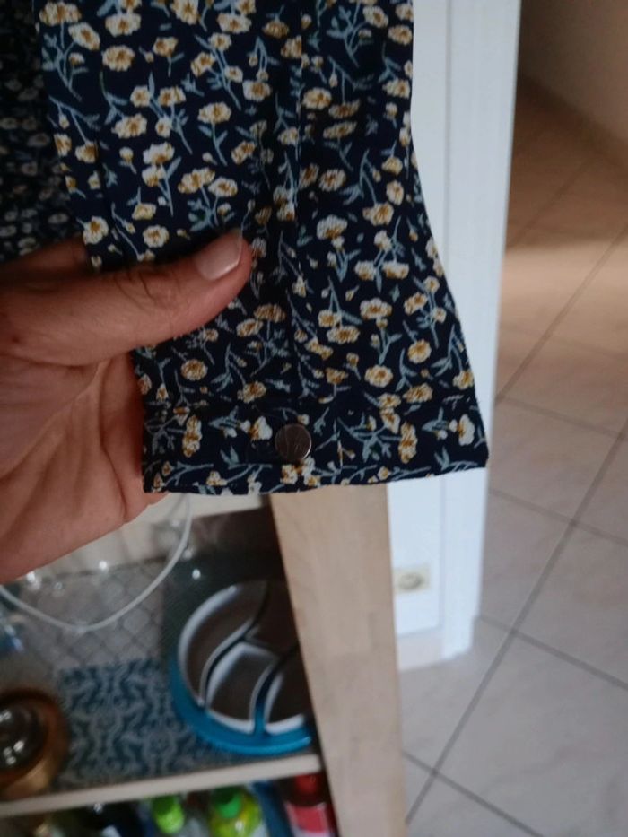 Blouse femme s fleurs c39 - photo numéro 9