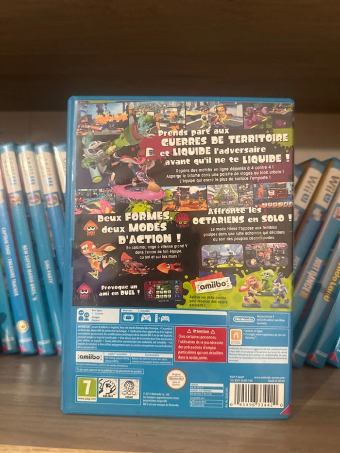 Splatoon jeu Wii u - photo numéro 3