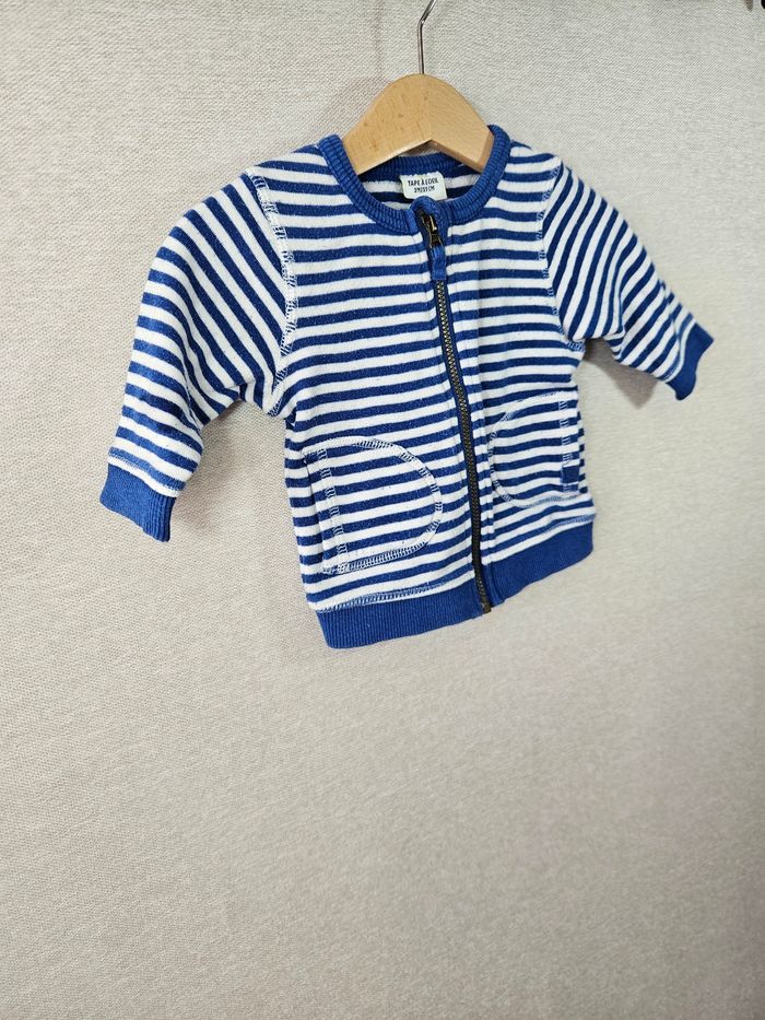 Gilet à zippé tape à l'œil 3 mois - photo numéro 4