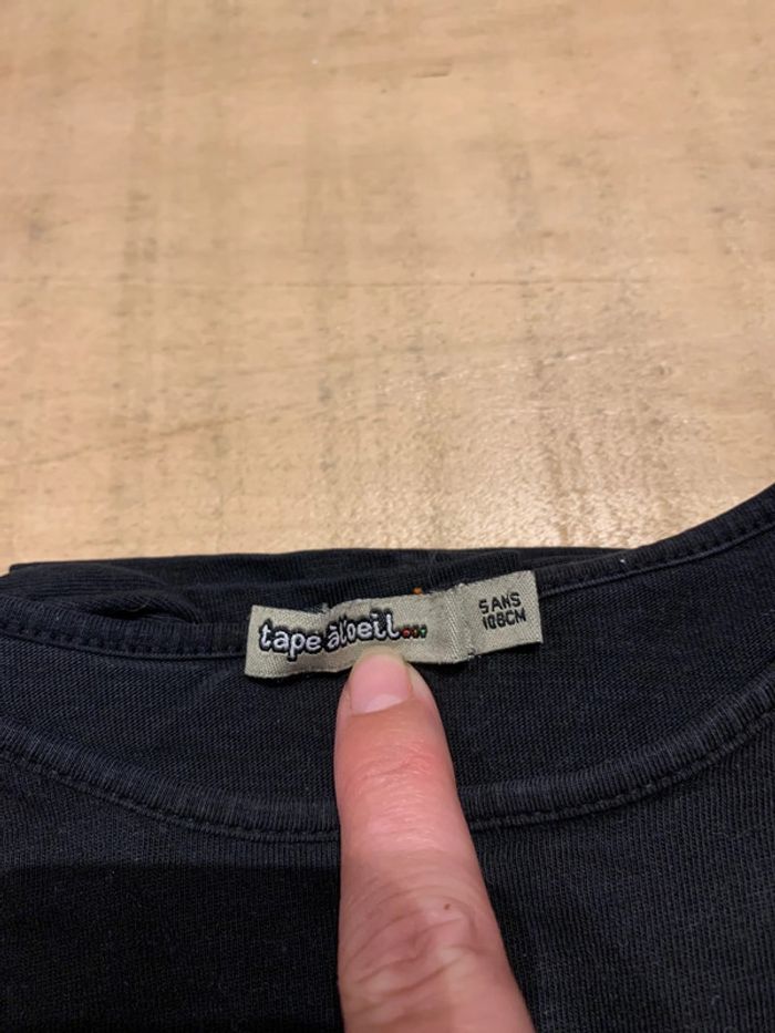 Lot de tee-shirts manche longue taille 5 ans - photo numéro 15