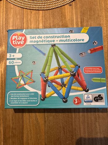 Set de construction magnétique