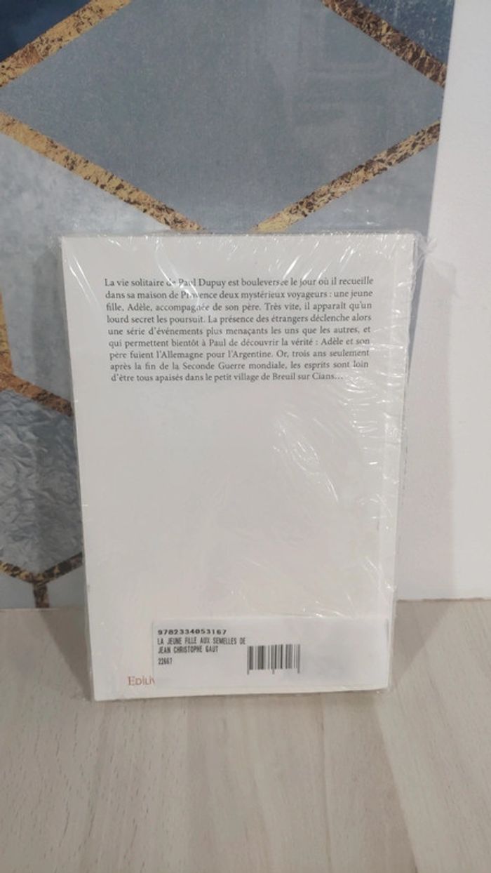 Livre grand format La jeune fille aux semelles de vent Gautier - photo numéro 2