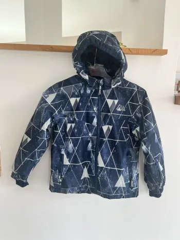 Imperméable de ski crivit pro bleu et grise