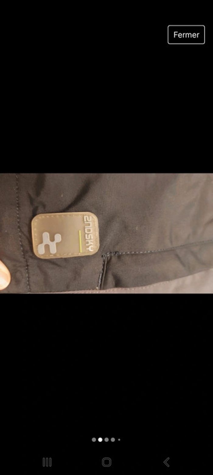 Veste de Ski 2ndsky en bonne état taille XS - photo numéro 4