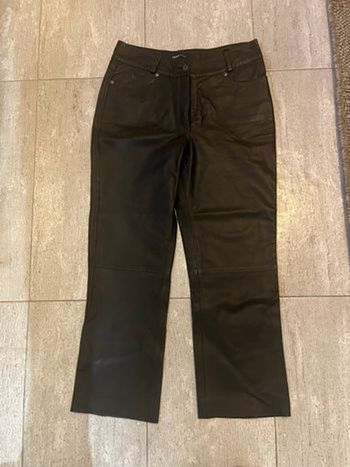 Pantalon cuir véritable 