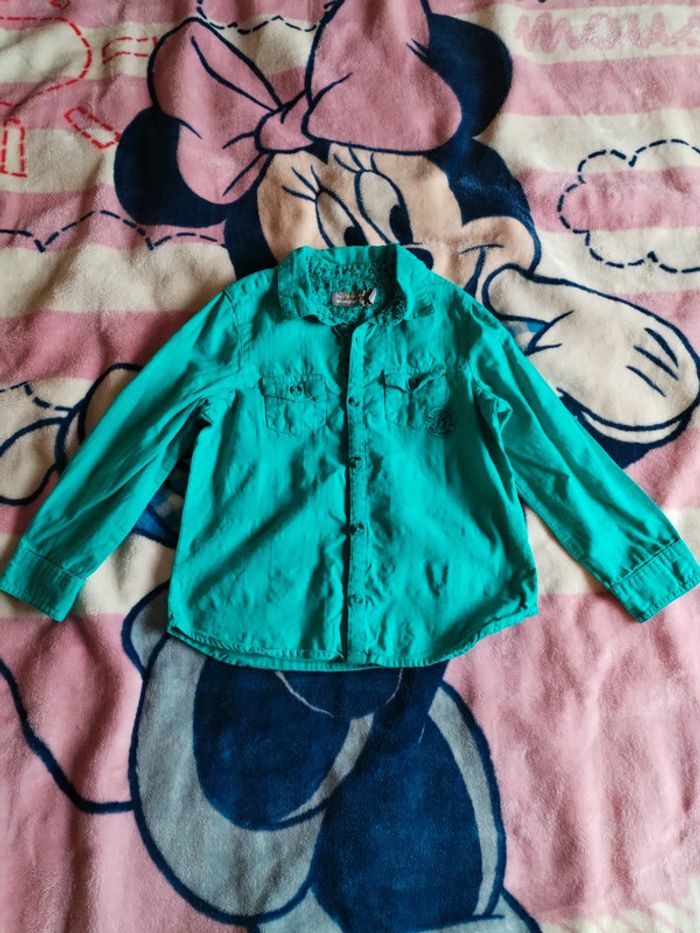 Chemise manche longue garçon