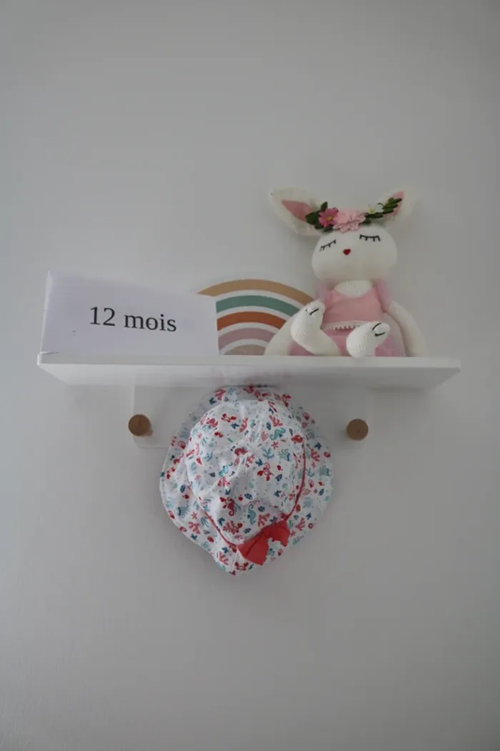 Bonnet été fille Mots d'enfants 6/12 mois