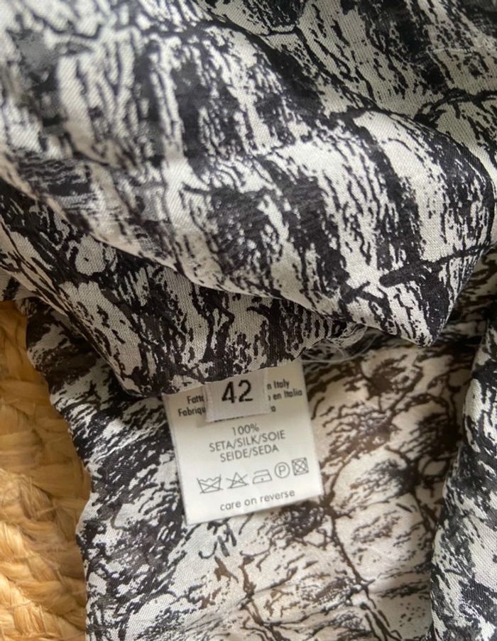 🤍Petit chemisier chemise en soie matière transparente Taille M 🤍 - photo numéro 5