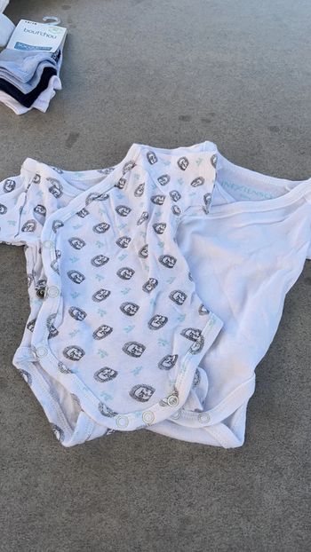 Lot de 2 bodies manches courtes