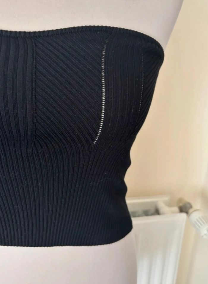 Top bustier, noir, Miss selfridge - photo numéro 4