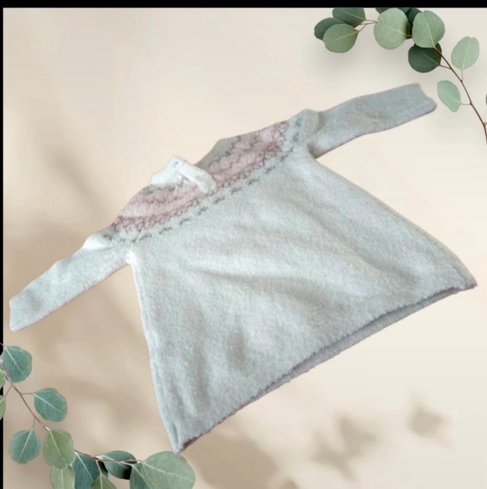 Robe Pull Tricotée Bébé Fille - Kiabi - Style Nordique - photo numéro 2