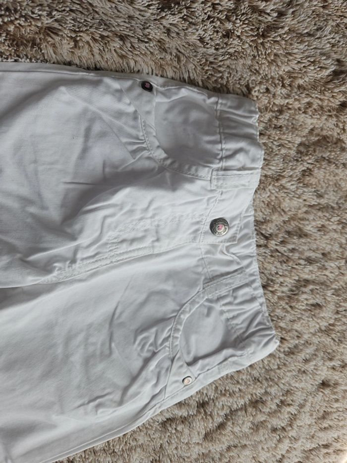 Pantalon blanc fille 24 mois - photo numéro 2