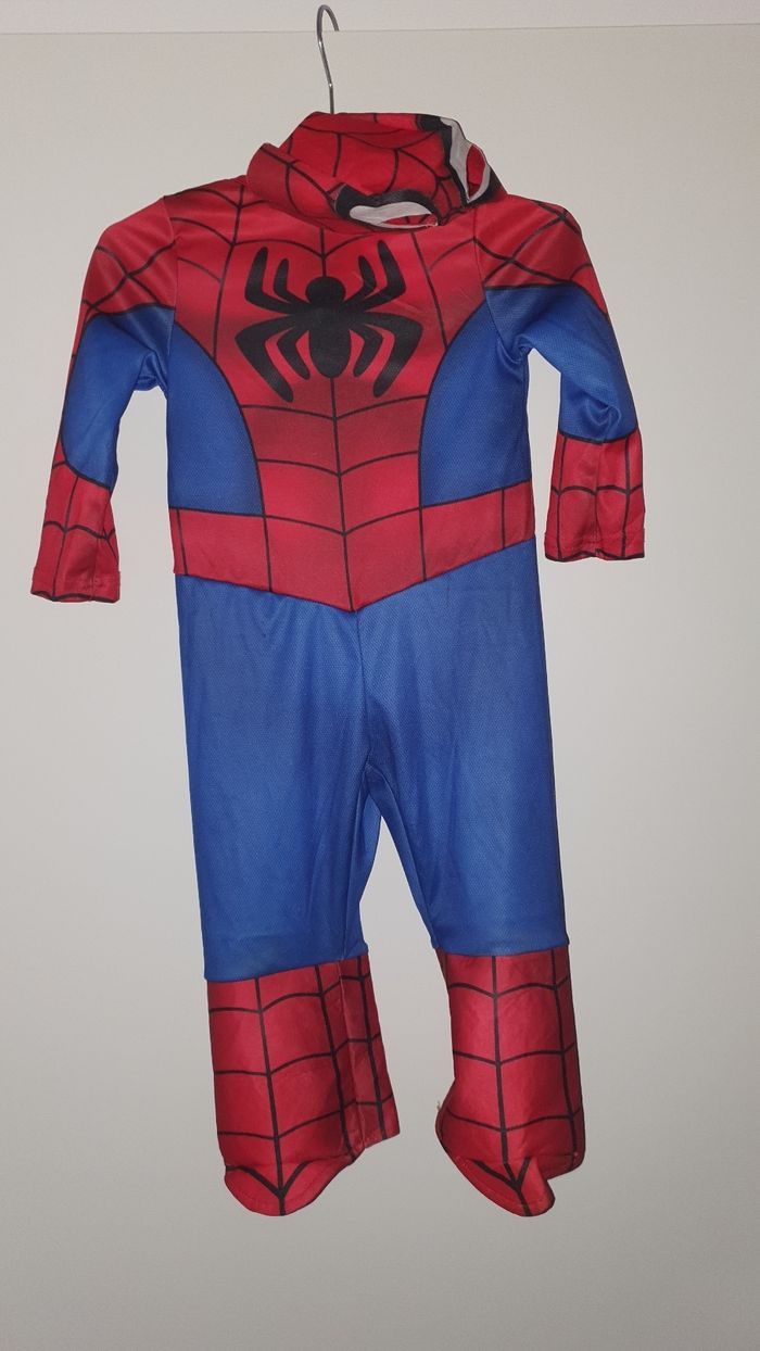 Déguisement Spider Man  2-3ans - photo numéro 4