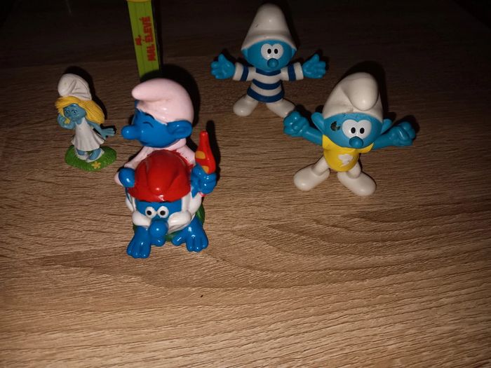 Lot de figurines schtroumpf - photo numéro 2