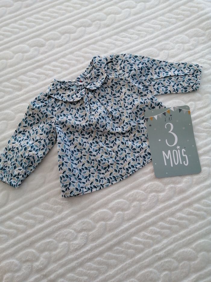 Chemisier fille 3 mois obaibi
