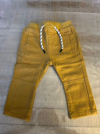 Pantalon moutarde 