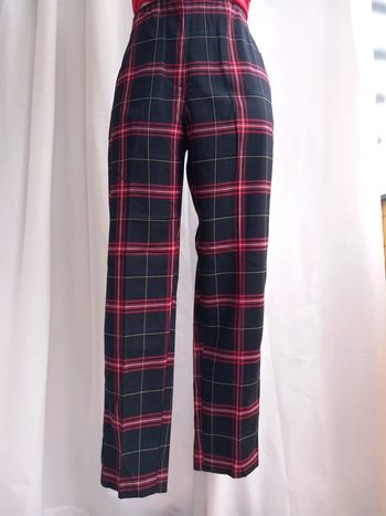 Pantalons tailleurs coupé droite