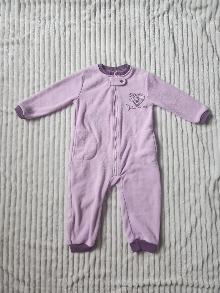 Surpyjama polaire fille 3 ans – chaud et confortable