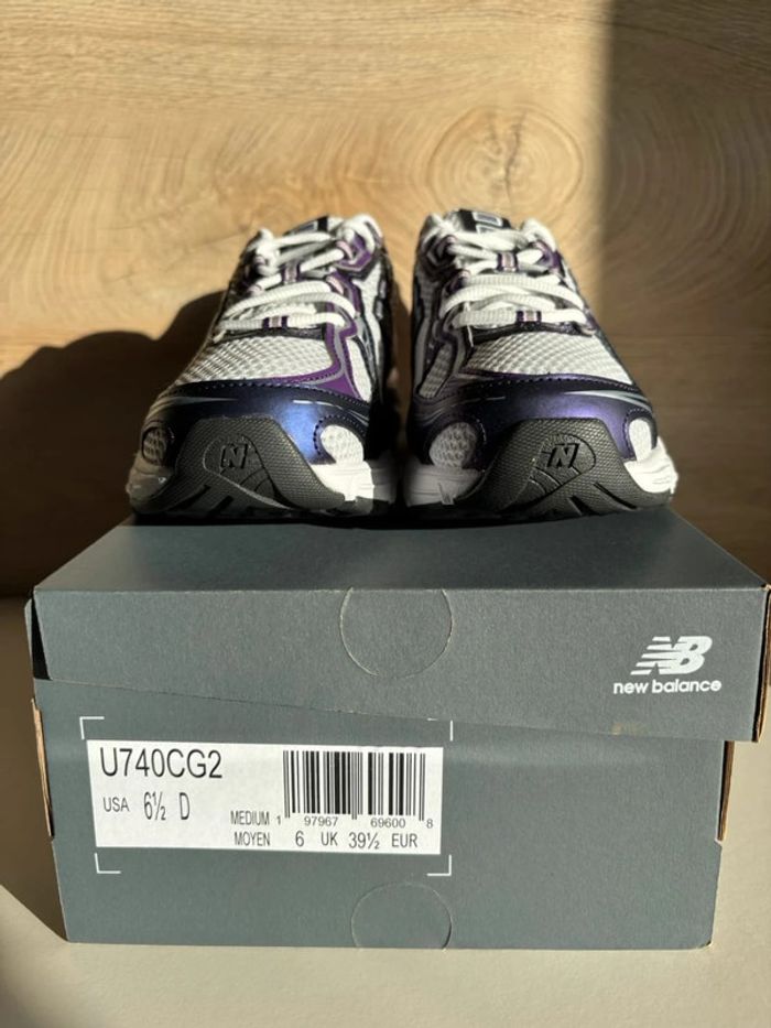 Sneakers New Balance 740 V2 Violettes - Taille 39,5 - Neuve - photo numéro 3