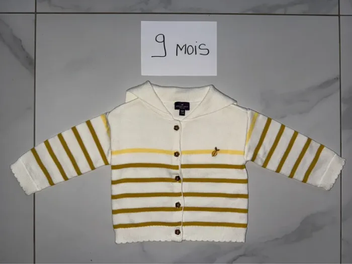 Gilet sergent major 9 mois