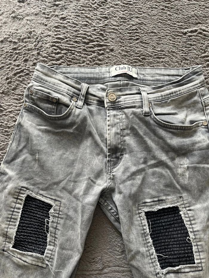 Jean gris taille W32/FR 42 club jeu - photo numéro 3