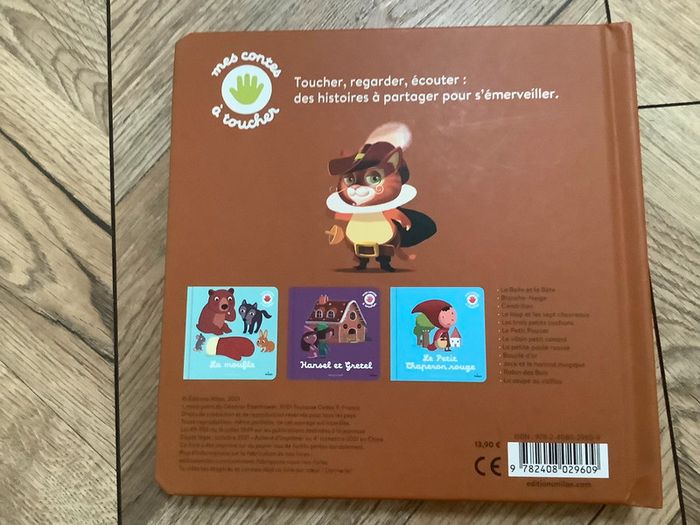 Livre: le chat botté avec textures Neuf - photo numéro 6