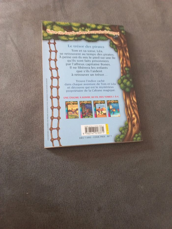 Livre la cabane magique tome 4 le trésor des pirates - photo numéro 4