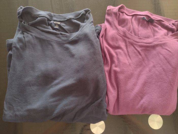 Lot de deux pulls léger Kiabi taille xl