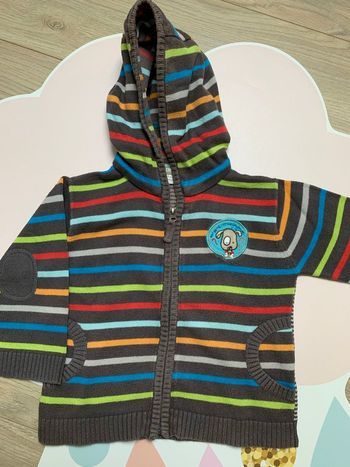 Gilet multicolore garçon orchestra 18mois