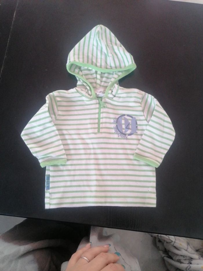 Tee shirt manches longues Kimbaloo 6 mois