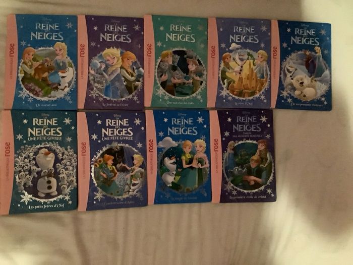 Lot livres reine des neiges