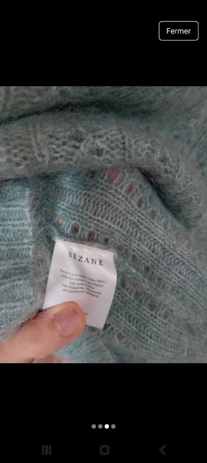 Pull Sezane Mohair et Laine - photo numéro 3