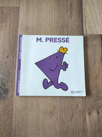 Livre : M. Pressé