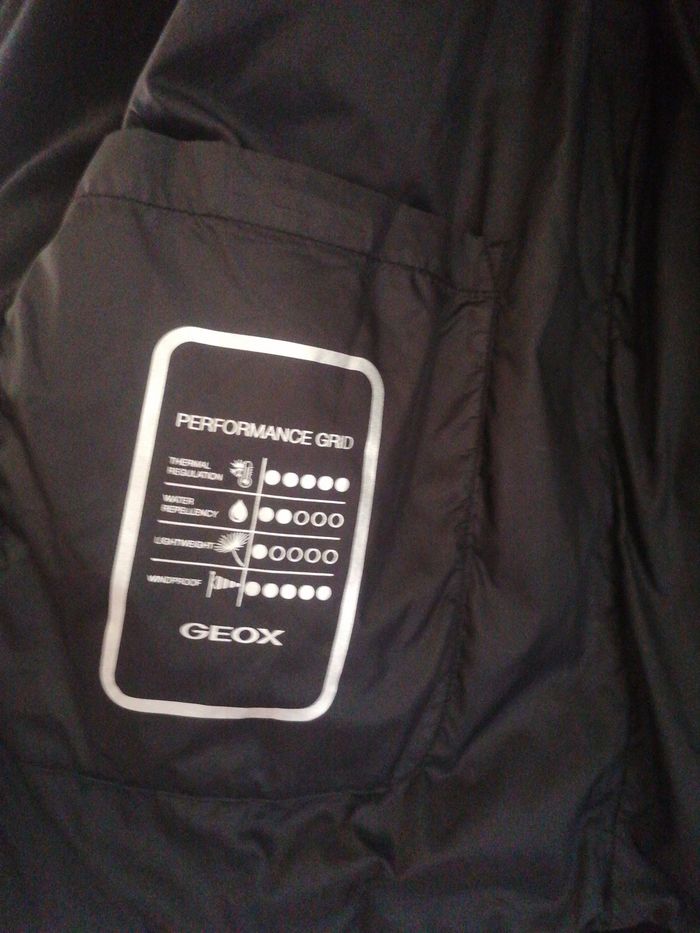 Doudoune geox taille 46 noir - photo numéro 5