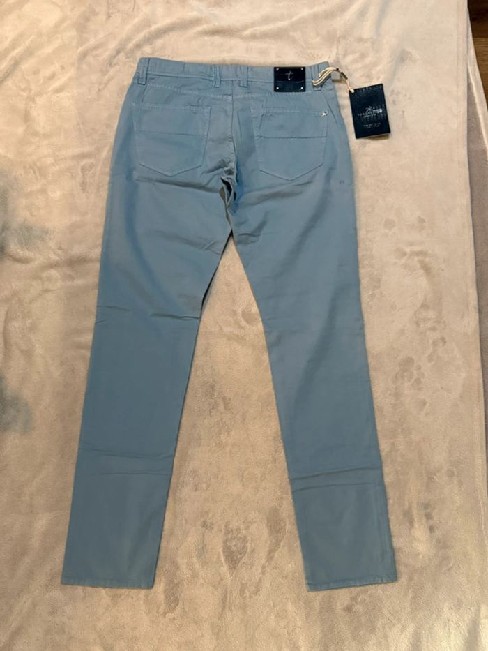 Tramarossa - Jean d'été slim, Bleu ciel, taille 36 - photo numéro 9