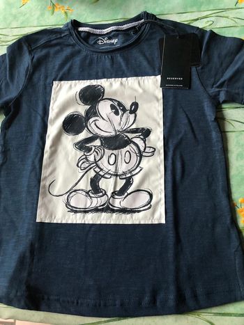 T-shirt Mickey 6 ans Reserved neuf avec étiquette