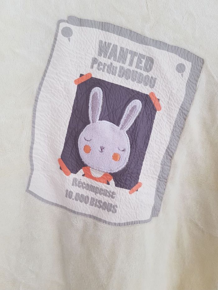 Pyjama en velours taille 6mois - photo numéro 2