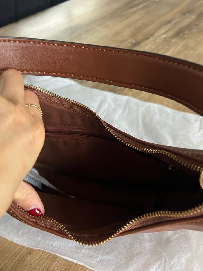 Sac à main marron stradivarius - photo numéro 2