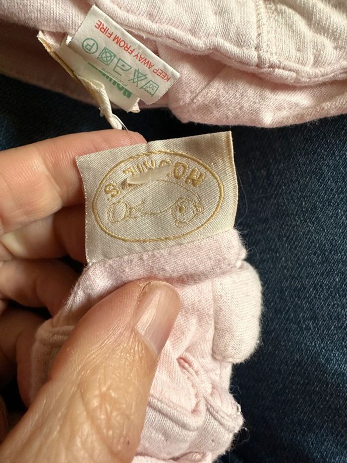 Bonnet et moufles Noukies bébé - photo numéro 2